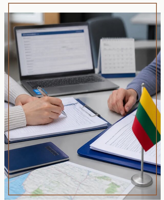 Профессиональное оформление визы в Литву для поездки в Аксае