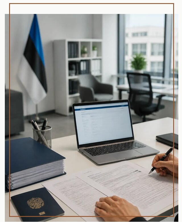 Оформление ВНЖ в Эстонии для переезда и легального проживания в Аксае